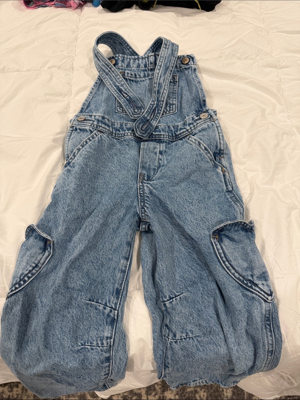 GAP Light Blue Denim Overalls